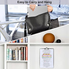 ZCZN Metal Clipboard, 4 Pack Heavy Duty Aluminum Clipboards 12 x 9 Inches, A4 Letter Sizer Document Holder with High Capacity Clip, Suitable for School, Office, Jobsite or Medical Staff, Silver