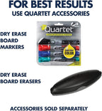 Quartet Magnetic Dry Erase White Board, 3' x 2 Whiteboard, Nano-Clean Surface Resists Ink Stains, Black Aluminum Frame (SM533B)