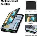 Clipboard with Storage Box & Pen Holder,Heavy Duty Clip Boards 8.5x11 for Nursing,High Capacity,School & Office Supplies,Enchanted Unicorn