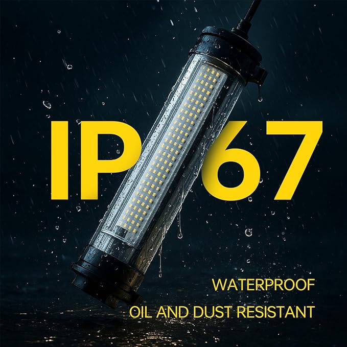 IP66 48w Explosion Proof Lights LED Machine Light Work Tube Industrial Lighting for CNC Machine 220V (48w)