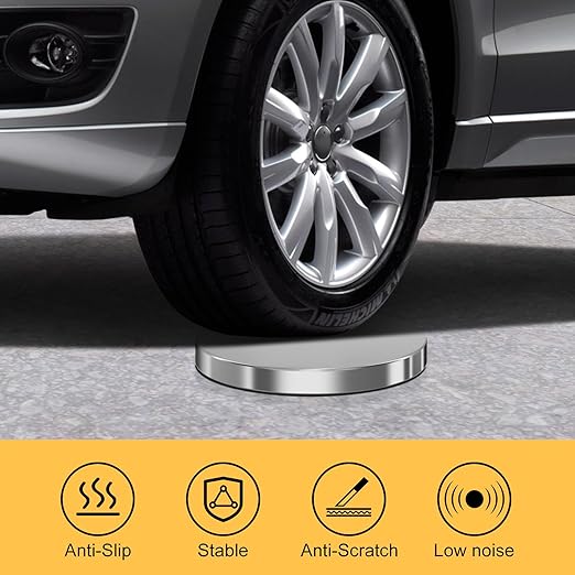 kaiyomi 8Pcs Stanchions with Red Velvet Ropes Set, 5 Feet Velvet Ropes and Posts Poles for Red Carpet Party Decoration and 360° Photo Booth (Silver)