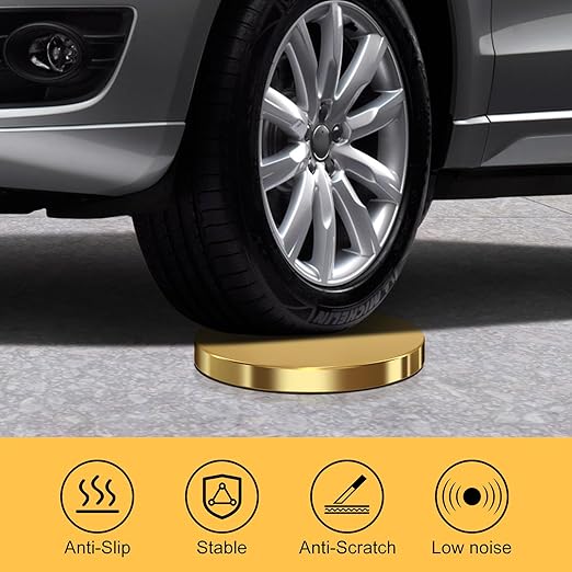 kaiyomi 6Pcs Stanchions with Red Velvet Ropes Set, 5 Feet Velvet Ropes and Posts Poles for Red Carpet Party Decoration and 360° Photo Booth (Golden)