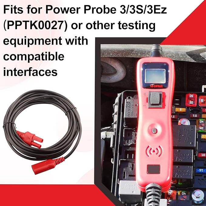 PPTK0027 20FT Extension Cable Fits for Power Probe 3Ez/3/3S Power Circuit Probe Extension Cable
