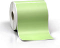 4" X 6" Direct Thermal Perforated Stickers Labels for Shipping Labels, Inventory, and Color Coding - Compatible with Zebra, Rollo, Godex and More (Green, 12 Rolls)