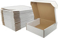 Small White Shipping Boxes for Small Business Pack of 25-6x6x2 inches Cardboard Corrugated Mailer Boxes for Shipping Packaging Craft Gifts Giving Products