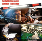 2026 New Magnetic Work Light, Rechargeable LED Mechanic Light, Under Hood Work Light Accessory Bar, Portable Cordless Trouble Light for Workshop Car Repairing Garage