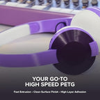 Polymaker PETG Dark Purple 3D Printer Filament 1.75mm 1kg, High Speed PETG up to 300mm/s, High Strength New Formula, Excellent Layer Adhesion, Warp Free, Compatible with Most 3D Printers