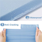 Metronic Poly Mailers Bags 14.5x19 100 Pcs | Medium Shipping Bags for Clothes | Large Mailers Poly Bags, Shipping Envelopes, Mailing Bags for Small Business with Strong Adhesive Blue