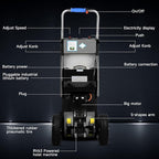 Electric Stair Climbing Hand Trucks Dolly Cart, 900lb Capacity Heavy Duty Stair Climber with Ropes, Carry Heavy Objects Up and Down Stairs Effortless for Furniture Logistics Warehouse