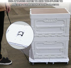 Furniture Dolly,Moving Dolly 4 Wheels Heavy Duty,16in-11in 500lbs Capacity,Furniture Movers Dollys with Wheels,4 Wheels Small Flat Dolly Cart, 2 Pack, White