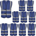 zojo High Visibility Reflective Vests,Adjustable Size,Lightweight Mesh Fabric, Wholesale Safety Vest for Outdoor Works