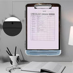 Clipboard with Storage,Heavy Duty Plastic Storage Clipboard with Low Profile Clip,Teacher Must Haves,Office Supplies,Dragon