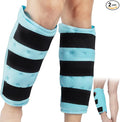 Comfytemp Extra Large Calf Shin Splint Ice Packs for Injury Reusable Gel, FSA Eligible HSA, Knee Cold Pack, Hot Cold Compress Sleeve for Swelling, Tendonitis, Elbow, Leg, After Surgery Gift, 2 Pcs