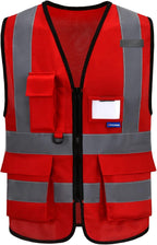 red working vest for men