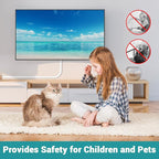 157 Inch Self-Adhesive TV Cable Hider, Home Audio Flexible Wire Cord Management, RG6 Coaxial Cable Raceways, HDMI Cable Cord Hider, White (4m)