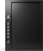 XDeer 60-Key Biometric Lock Box, Wall Mount with Anti-Theft Key Slot and Combo Lock for Hotels & Offices