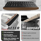 TripleAliners Compatible with Ford Maverick & Hybrid Model 2022-2025 2026 Tailgate Accessories Tailgate Mat with Tailgate Cap Top Protector Full-Coverage All Weather Truck Bed Cover Liner Replacement
