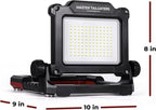 Master Tailgaters FLUD 4000 LED Work Flood Light Compatible for Makita 18v Battery