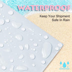 UCGOU Poly Mailers 24x24 Inch White 100 Pack Extra Large Shipping Bags Strong Thick Mailing Envelopes Self Seal Adhesive Waterproof and Tear Proof Boutique Postal for Clothing Quilt and More