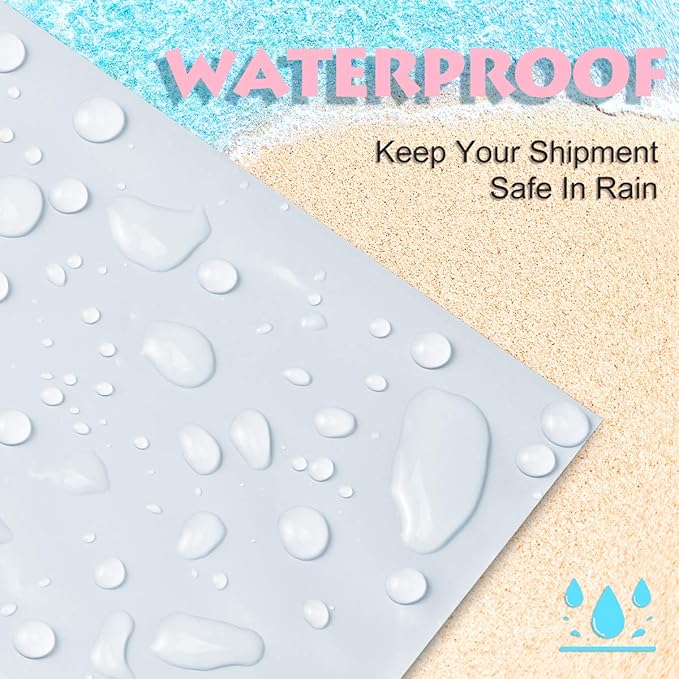 UCGOU Poly Mailers 10x13 Inch White 200 Pack Shipping Bags #4 Strong Mailing Envelopes Boutique Packaging Postal Self Seal Adhesive Waterproof and Tear Proof Small Business for Clothes Books
