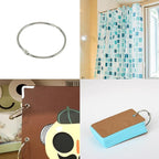 30Pcs Metal Binding Binder Rings Heavy Duty Document Rings for Binders Notebooks Journal School Office Accessories Binder Clips