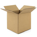 Golden State Art, 7x7x7 Inches Brown Shipping Boxes 28 Pack, Corrugated Cardboard Box for Small Business Mailing, Shipping, Packaging