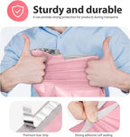 Fuxury Poly Mailers 14.5x19 Inch 200Pcs, Bulk Shipping Bags for Clothing, Strong Adhesive Shipping Envelopes for Small Business Suppliers,Waterproof Mailers Poly Bags Mailing Envelopes Pink