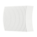 Sunshine Tape Quick Aggressive Hairpiece Wig Tape (36 Pieces) - Back Curve - Double Sided Adhesive Tape for Toupee Lace Front Wig Strong Hold Waterproof Strips