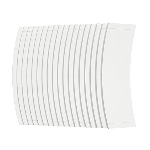 Sunshine Tape Quick Aggressive Hairpiece Wig Tape (108 Pieces) - Back Curve - Double Sided Adhesive Tape for Toupee Lace Front Wig Strong Hold Waterproof Strips