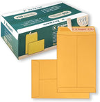 250 PCS 9x12 inches Security Catalog Envelopes Printable Self Seal Envelopes, Anti Tear brown Kraft Envelopes for Invitation Cards, Pictures, Photos, Documents