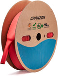 Chanzon 2:1 Ratio - 80Ft Roll - 1-3/16" (30mm) Heat Shrink Tubing 2:1(25M Total Length) Red Polyolefin Sleeving Wrap Shrinking 2 to 1 1pcs