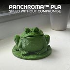 Panchroma PLA Jungle Green 3D Printer Filament, 1.75mm, 1kg Spool, Easy to Print, High Speed Printing, Tangle Free, AMS Compatible, Perfect for Toys, Decor, Miniatures, Models & Cosplay