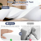 Upholstery Foam 72×24×1 Inch High Density Foam Strong Support Seat Foam for Couch Cushion Replacement Furniture Cushions Car Cushions DIY Projects (4PC)