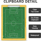 Rimilak Plastic Clipboard with Storage, Side Opening with 2 Compartment, Size 13.3 x 9.4 x 1.5 Heavy Duty High Capacity Nursing Box for Work School & Office Supplies, Yellow