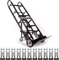 US Cargo Control Appliance Dolly with Stair Climber & Kickback Wheels (12-Pack), 1,200 LBS Capacity, Industrial Appliance Hand Truck with Single Auto Recoil Strap System, Heavy Duty Steel Hand Truck