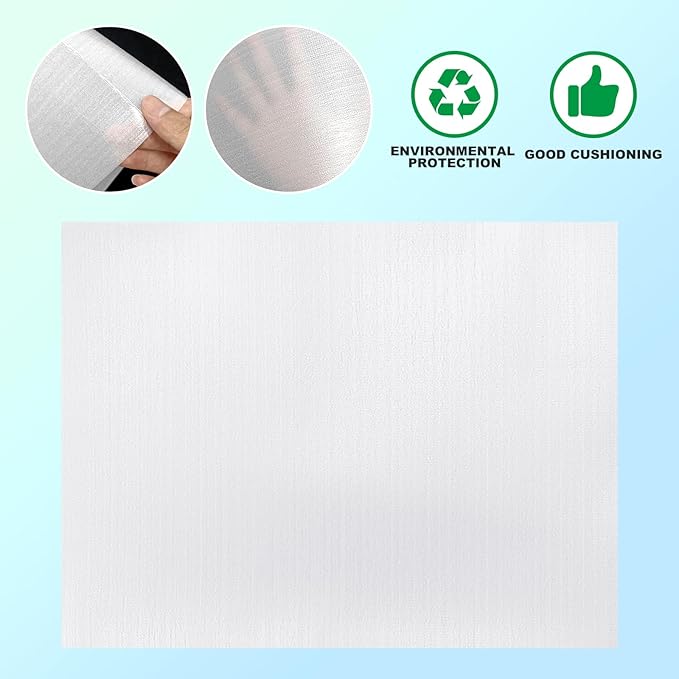 100Pack Foam Pouches,12" X 16" Dish Packing Foam Cushion Foam for Packing Dishes and glasses Moving Foam Wrap Pouches Packing Supplies for Moving