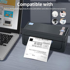 2 Stack Fanfold Direct Thermal Labels 4 x 6 Inches, Shipping Address Label with Perforations for Thermal Printer, Strong Adhesive & Smoothly Printing (2000 Sheets)