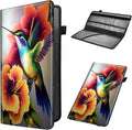 Car Registration & Insurance Holder, Leather Glove Box Organizer, Unisex, Multicolor, Patterned, CADDY, 6 Compartments, 5.1 inches
