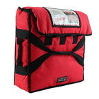 Insulated Food Delivery Bag Pizza Delivery Bags Professional Pizza Warmer Carrier Bags Moisture Free for Three 16" Pizza (PB03-0016-RED)