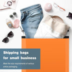 Famagic Poly Mailers 24x24 Inches 50 Pcs Orange Packaging Shipping Bags Mailing Envelopes Self-Seal Waterproof and Tear-Proof Mailers Bags for Small Business Clothing Boutique