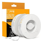 2 Rolls Double Sided Tape Heavy Duty - Removable Mounting Tape for Poster Carpet Picture Hanging Strip Rug Wall Outdoor - Clear & Strong Nano Tape Adhesive Multipurpose