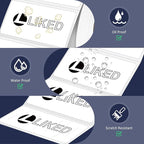 L LIKED 2" x 1" Direct Thermal Labels, Permanent Adhesive Barcode Adress Labels & Compatible with Rollo, Zebra and Other Desktop Printers (1 Roll, 1300 Labels)