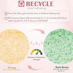 VOISEN Silica Gel Flower Drying,5LBS Flower Drying Silica Gel Crystals,Color Indicating Flower Preservation Kit Contains Flowers Desiccant, Brush, Gloves, Plastic Box