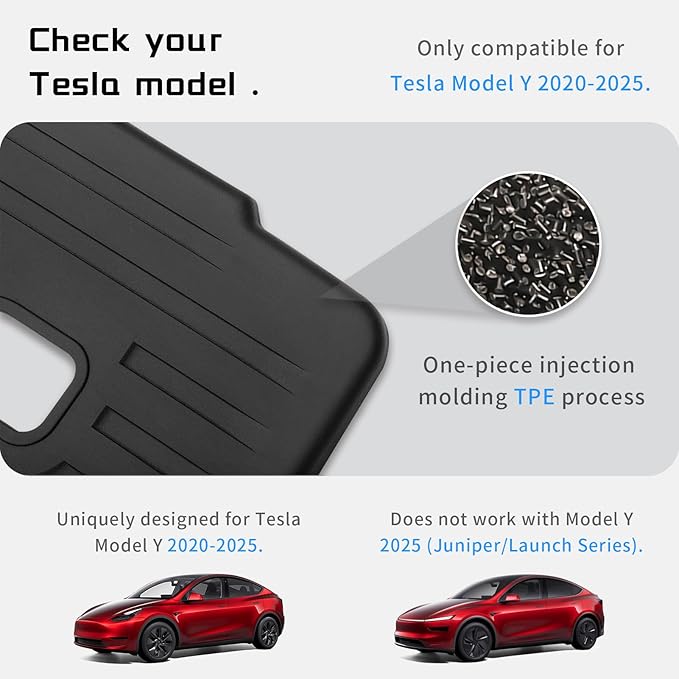 for Tesla Model Y Rear Seat Back Cover Seatback Liner Backrest Protector Accessories 5-Seater 2020 2021 2022 2023 2024