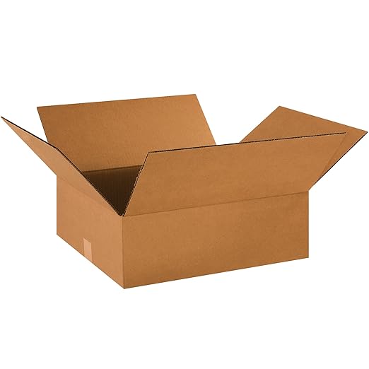 TAPE LOGIC 18 x 16 x 6 Corrugated Cardboard Boxes, Flat 18"L x 16"W x 6"H, Pack of 25 | Shipping, Packaging, Moving, Storage Box for Home or Business, Strong Wholesale Bulk Boxes