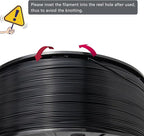 iSANMATE ASA Filament 1.75mm Black 3KG, UV & Weather Resistant 3D Printer Filament Perfect for Outdoor Functional Parts, Dimensional Accuracy +/- 0.02mm, 3kg Spool