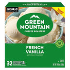 Green Mountain Coffee Roasters French Vanilla Coffee, Keurig Single-Serve K-Cup pods, Light Roast, 32 Count