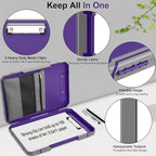 Thicker Clipboard with Storage, Internal Pen Pouch Included, A4 / Letter Size, Toughest Construction Clipboard with Waterproof, Heavy Duty Clip Boards 8.5x11 with High Capacity for Office