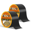 4" x 50' Deck Joist Tape, 2 Pack Waterproof Seal Butyl Deck Tape, Weather Resistance Self-Adhesive Flashing Tape for Wood Joists and Beams