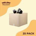 The Boxery 14 x 12 x 8 Inches Heavy Duty Grade ECT44, Brown/Kraft Corrugated Cardboard Shipping Boxes 25-Pack |Mailing, Packing, Moving & Storage for Business/Home-Recyclable - Made in the USA